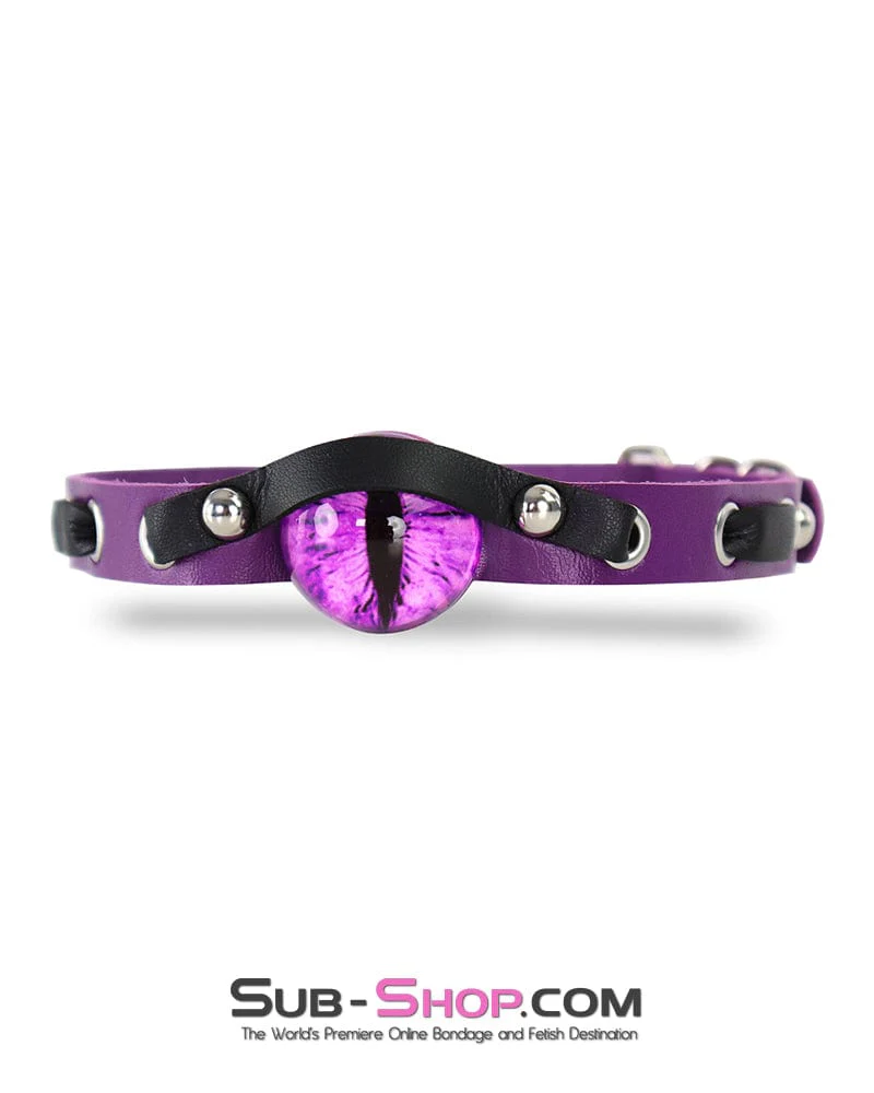 0170DL Enchanted Amethyst Dragon Eye Collar - Image 2