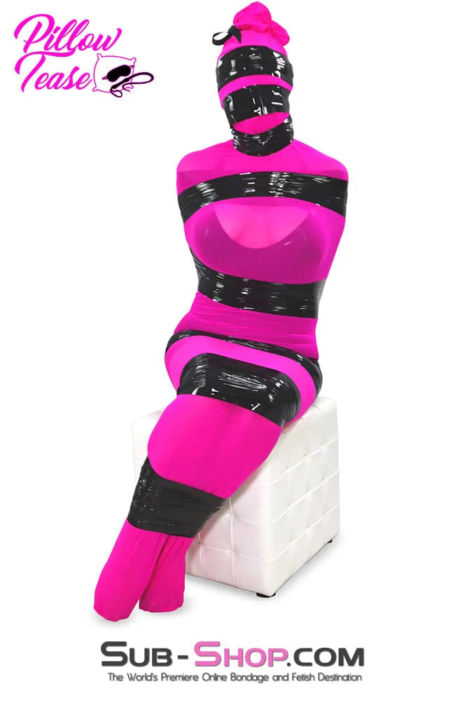 5742A 1,000 ft. Erotic Bondage Fantasy Wrap, Black - Image 14