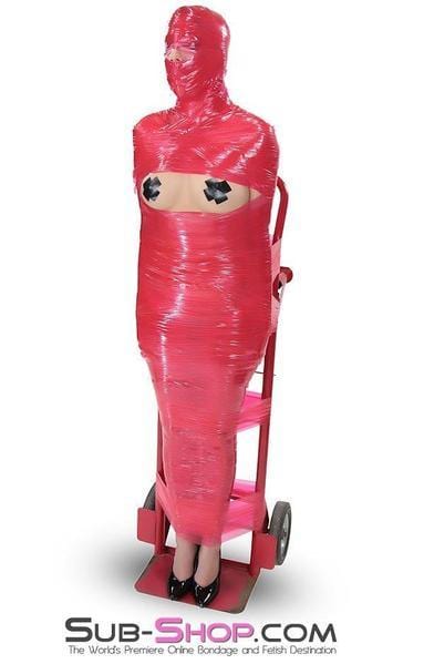 5739A 1,000 ft. Erotic Bondage Fantasy Wrap, Red - Image 6