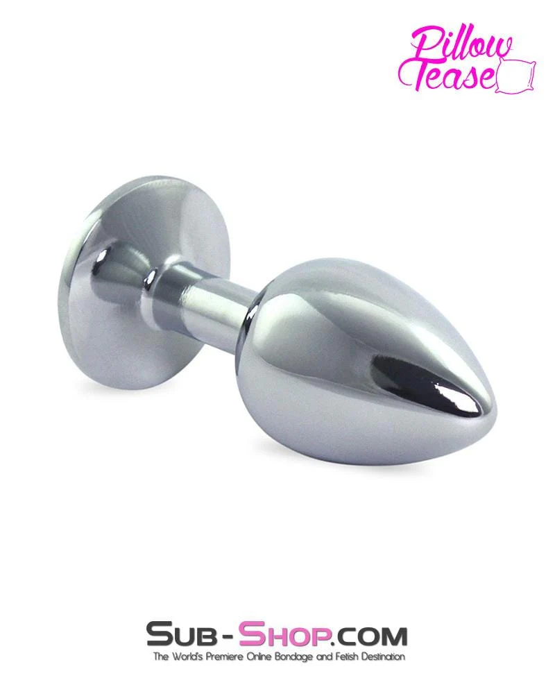 ✨2307HS Chrome and Crystal Anal Plug, Small Plug, Diamond Crystal - BLACK FRIDAY PREVIEW✨ - Image 8
