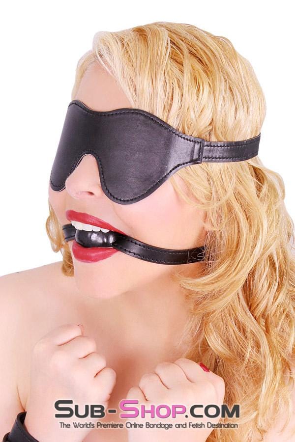 ✨ 8999DL Bondage Basics Black Rubber Classic Ball Gag - BLACK FRIDAY PREVIEW ✨ - Image 9