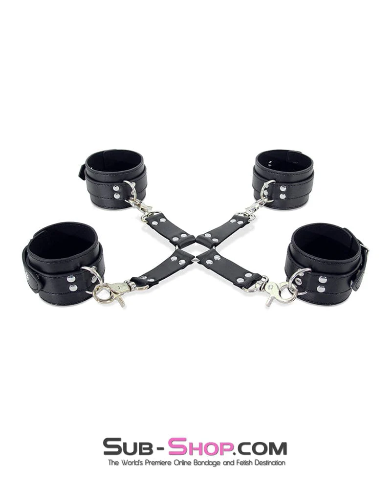 9092M Hogtie and Bondage Sex Position 5 Pc. Restraint System - Image 3