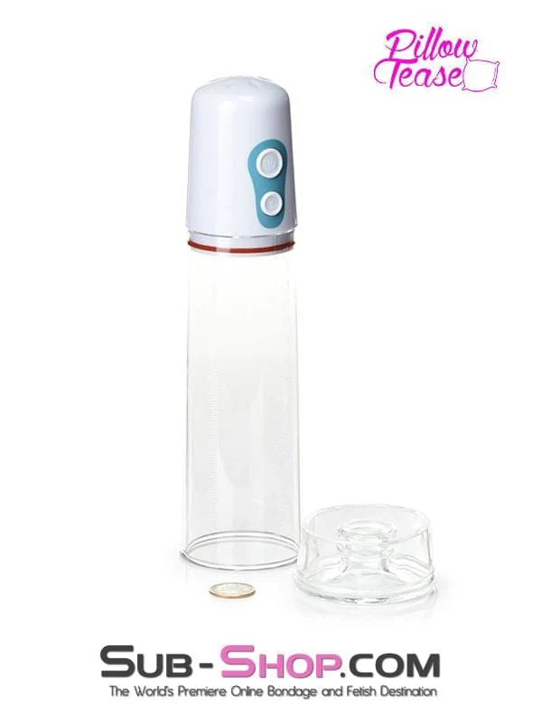1609M Auto Vacuum White Penis Pump - Image 3