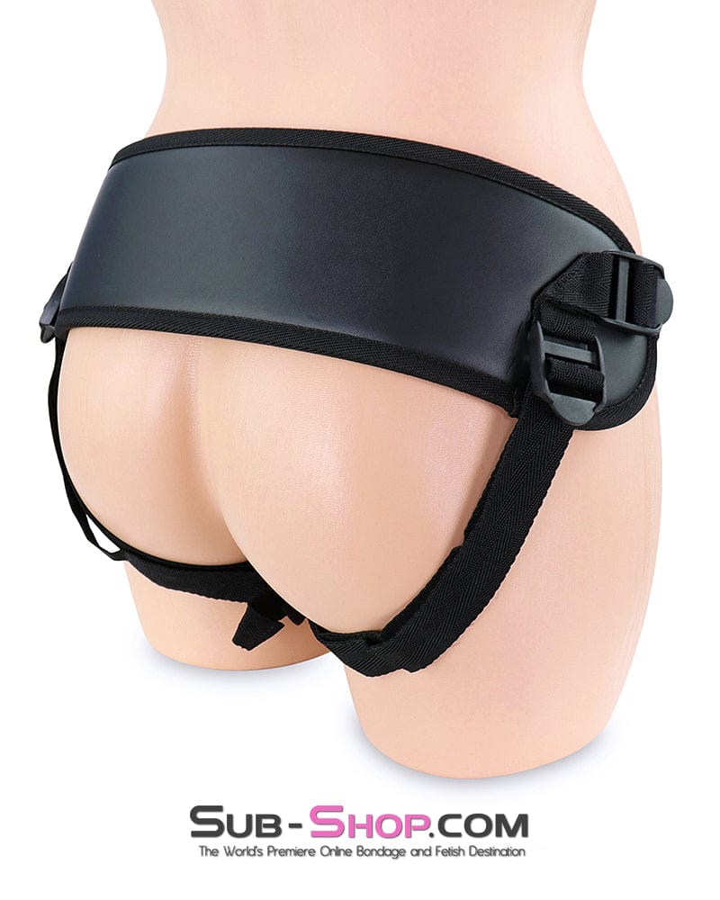 1806DL      Black Comfort Thrust Strap On Pegging Harness - Image 7