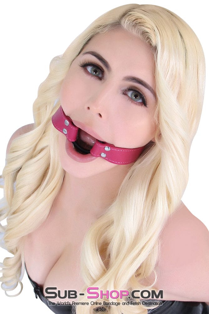9057DL Sex Bomb Pink Open Mouth Ring Gag - Image 2