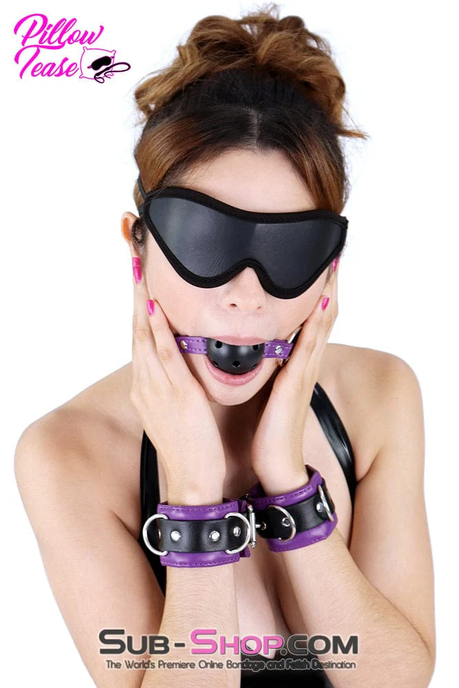 8930DL      Bondage Beginner Fitted Eye Mask Blindfold - Image 3