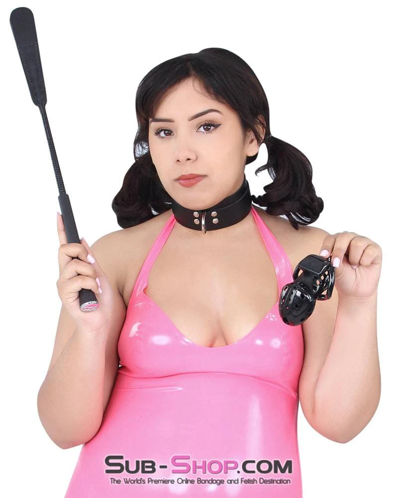 1722AR Boy Toy Black High Security Pin Tumbler Locking Cock Cage Chastity - Image 4