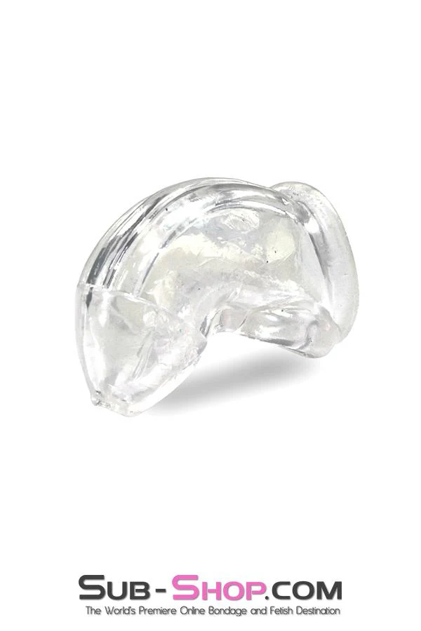 2538A Clear Molded Jelly Cock Cage - Image 4