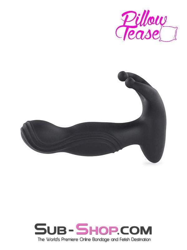 1778M-SIS      Club Sissy Vibrating Silicone Prostate Plug with Balls Massager - Image 4
