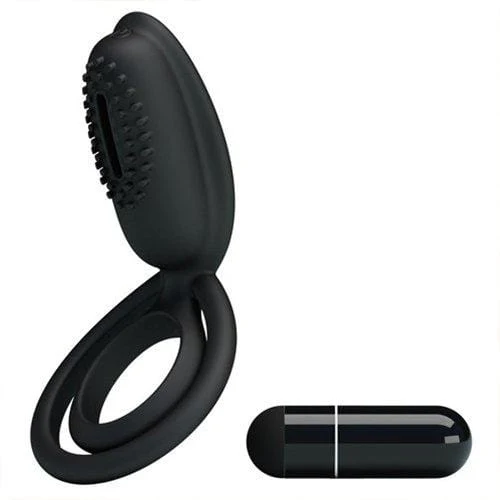 3468M Cock and Balls Double Ring with Clit Stimulator š„ FINAL CLEARANCE ā Last Chance!