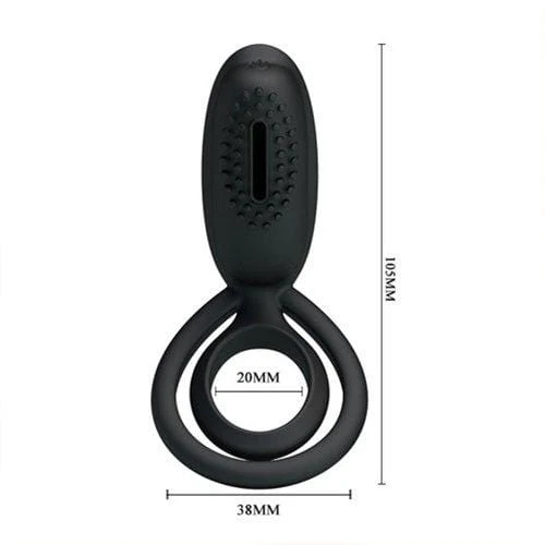 3468M Cock and Balls Double Ring with Clit Stimulator š„ FINAL CLEARANCE ā Last Chance! - Image 5