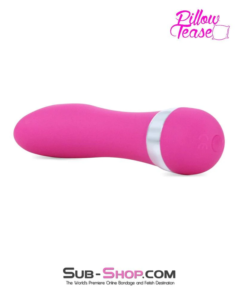 0638E Curved Tip Pink Bullet Mini Vibrator🔥 FINAL CLEARANCE – Last Chance! - Image 3