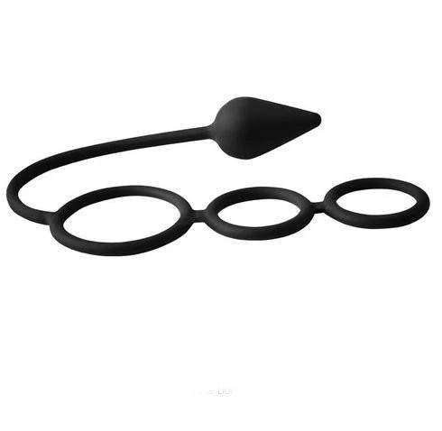 3488M Devil's Tail Triple Cock Rings and Butt Plug 🔥 Holiday Heatwave Deal — Ends Without Warning - Image 3