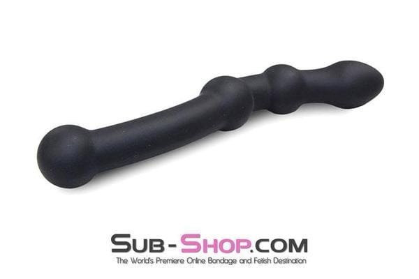 2539M      Double Ended Silicone Prostate Milking Dildo - LAST CHANCE - Final Closeout! - Image 2