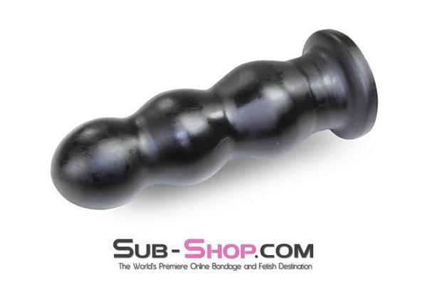 2718M Extra Large 10" Ripple Anal Plug - Image 4
