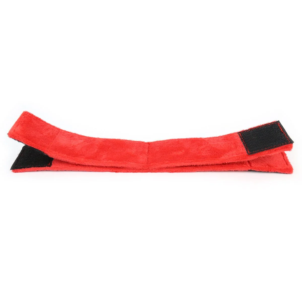1872MQ Furry Red Connected Cuffs - MEGA Deal - Image 15
