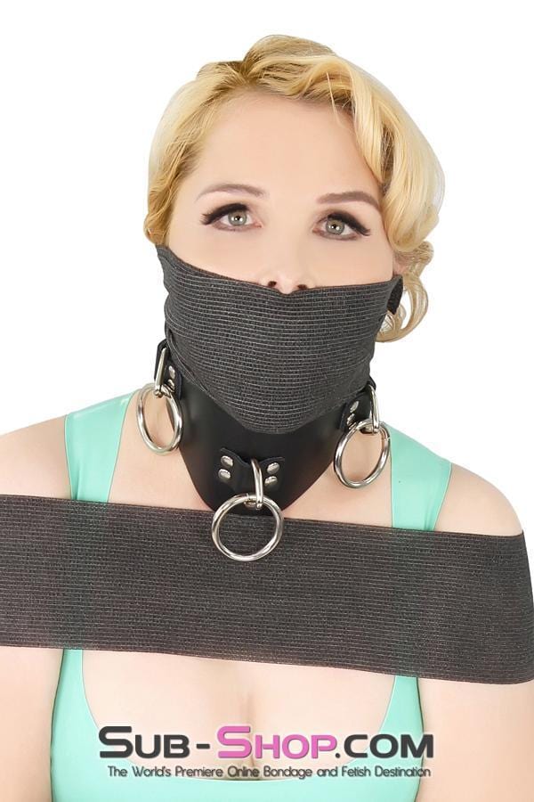 5745A-GAG Wrap-Sure Self Adhesive Bondage Wrap, Black - MEGA Deal - Image 5