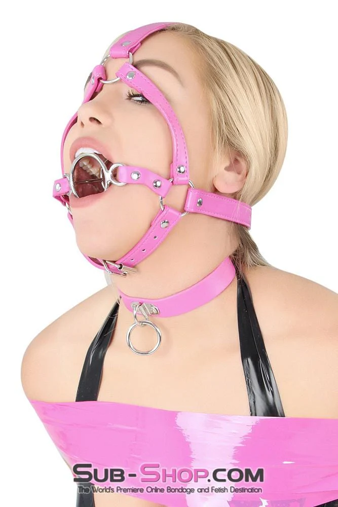 5751RS Hot Under the Collar Dainty Ring Bondage Collar - Image 18