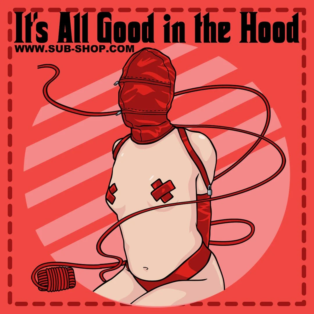 0845A Its All Good in the Hood Sticker - MEGA Deal