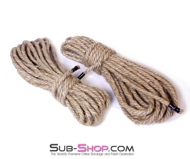 7028ZG Jute Japanese Shibari Bondage Rope