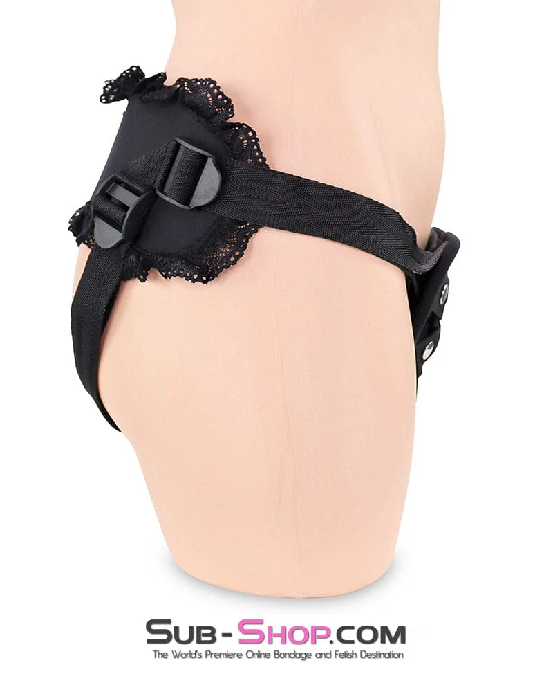 2211DL Lacy Strap On Dildo Harness - Image 8