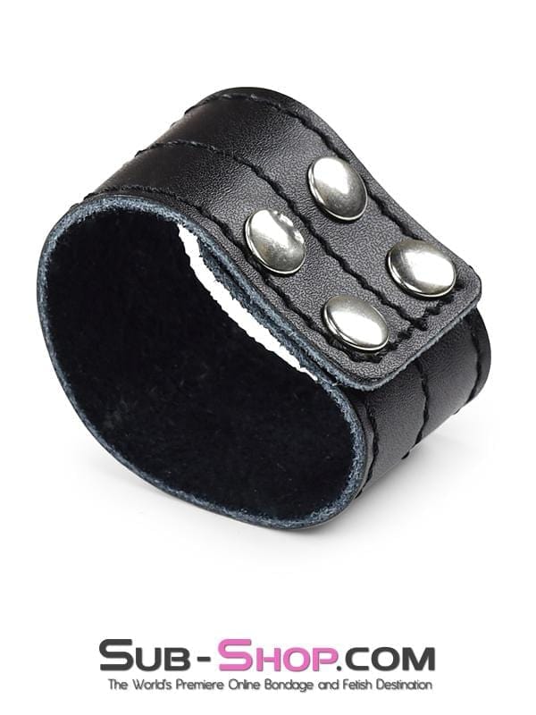 2221DL Leather Ball Stretcher Cock Ring π₯ FINAL CLEARANCE β Last Chance! - Image 4