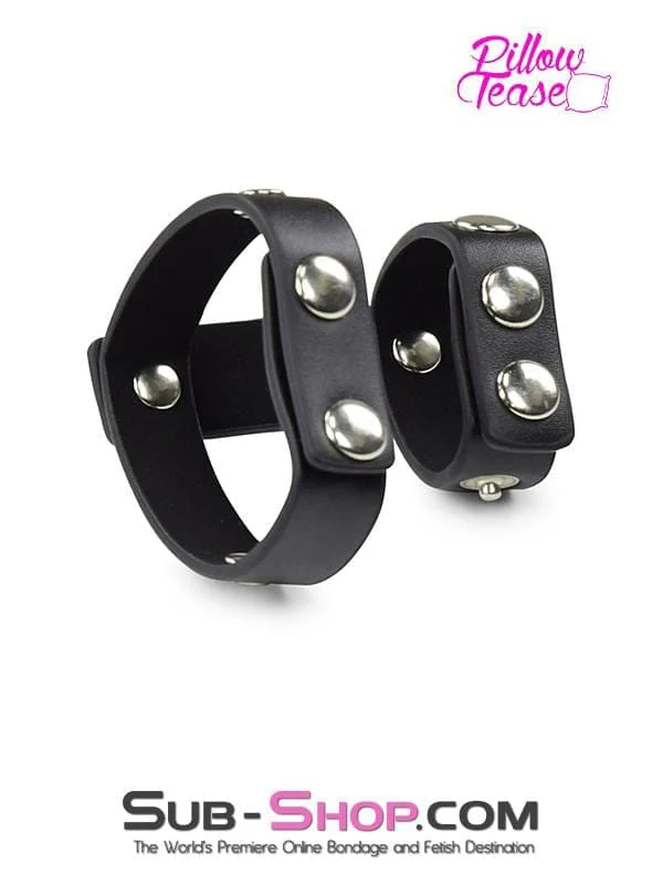 2373DL Leather Cock and Ball Straps - LAST CHANCE - Final Closeout! - Image 4