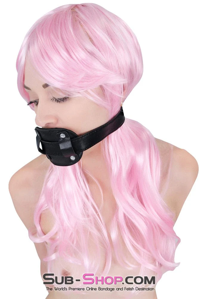 7048RC-SIS      Locking Kinky Mistress Rubber Pretty Sissy Boi Penis Gag - Image 4