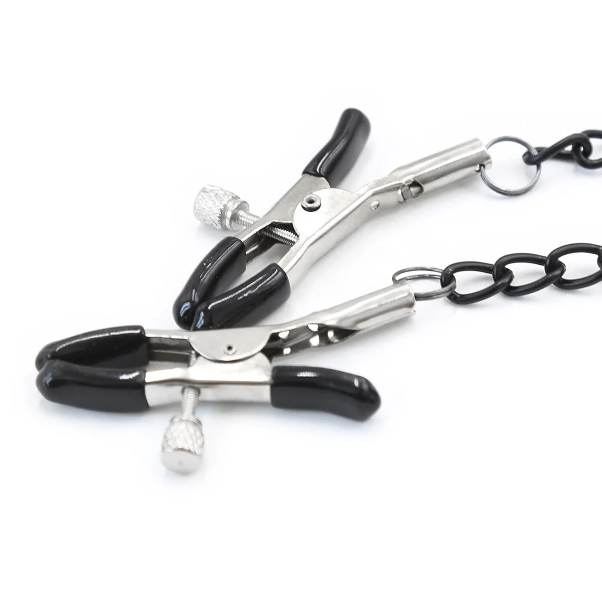 2258MQ      Oh-My Ring Gag with Black Wicked Nipple Clamps Set - MEGA Deal - Image 6