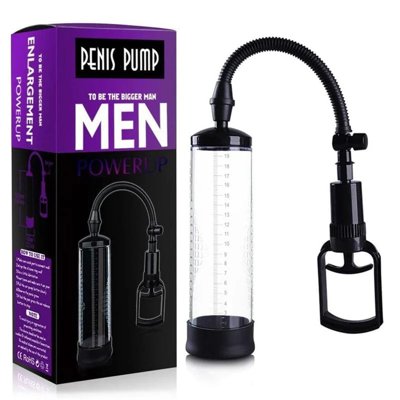 7342M Penis Enlarger Pump, Trigger Vacuum