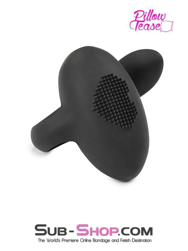 1655M      Perineum Stimulator Silicone Egg Vibrator with Mini Anal Probe - Image 4
