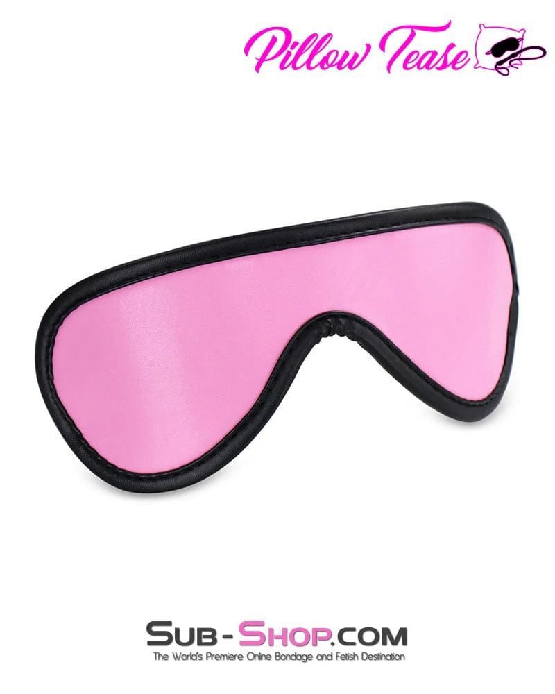 4465DL Pink Bondage Fantasy Blindfold with Black Lining - Image 5