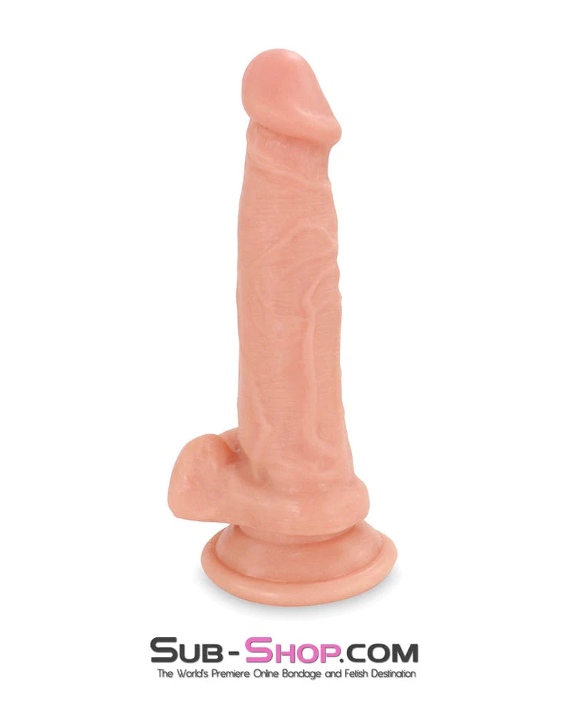 1805DL Pink Comfort Strap-On Harness with 6.5" Realistic Suction Cup Dildo - Image 9