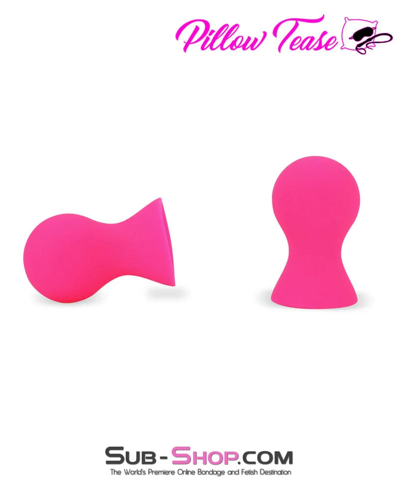1791M-SIS      Pink Sissy Silicone Nipple Suckers Set - Image 5