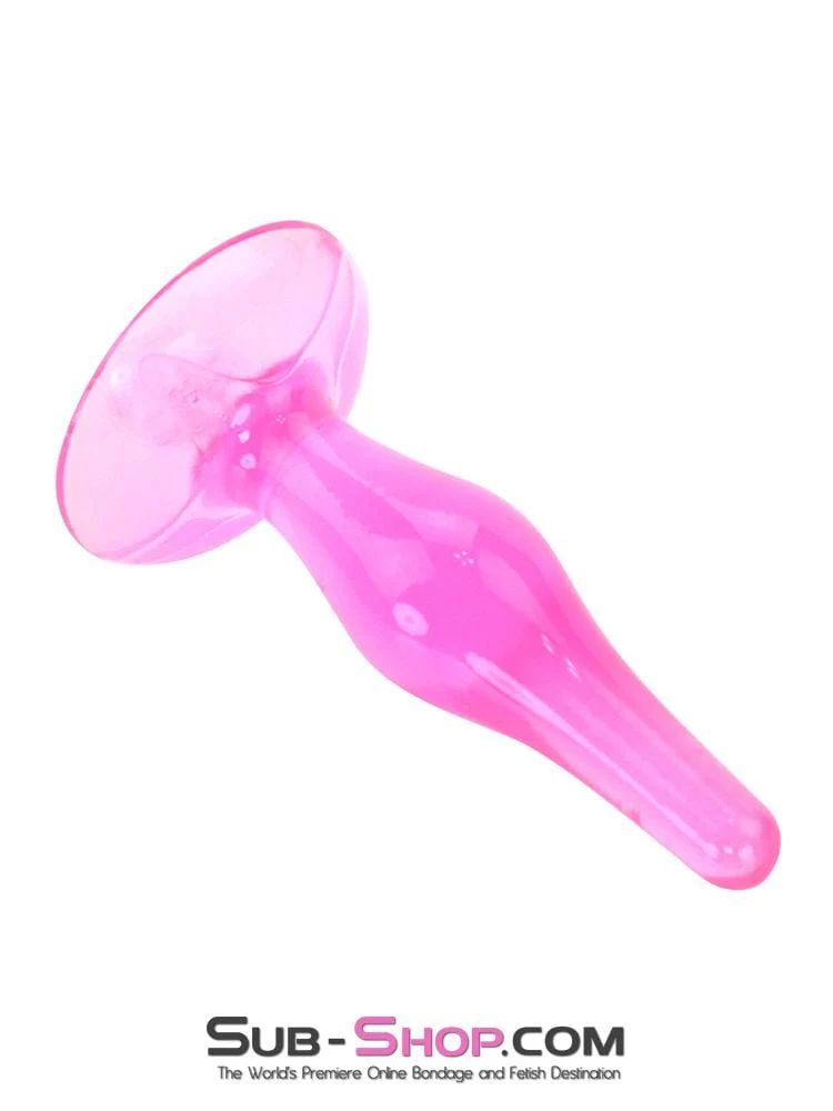 7280M Pink Tapered Jelly Anal Plug 🔥 FINAL CLEARANCE – Last Chance! - Image 3
