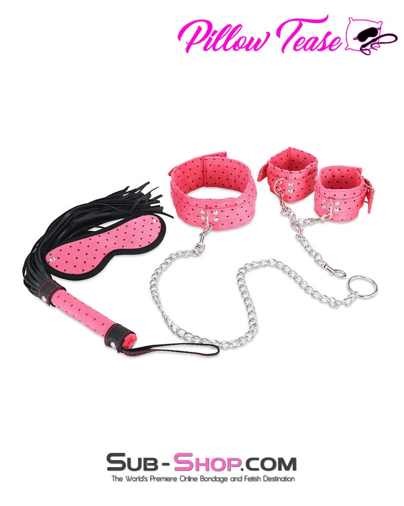 7792DL Polka Dot Rose Complete Beginner Fantasy Bondage Kit - Image 3