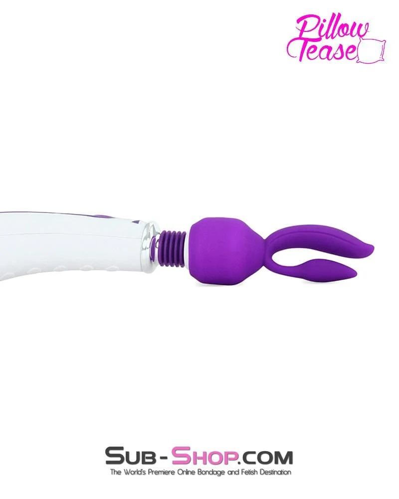 0475E Purple Mini Wand Clit Tickler Tip Attachment - LAST CHANCE - Final Closeout! - Image 3