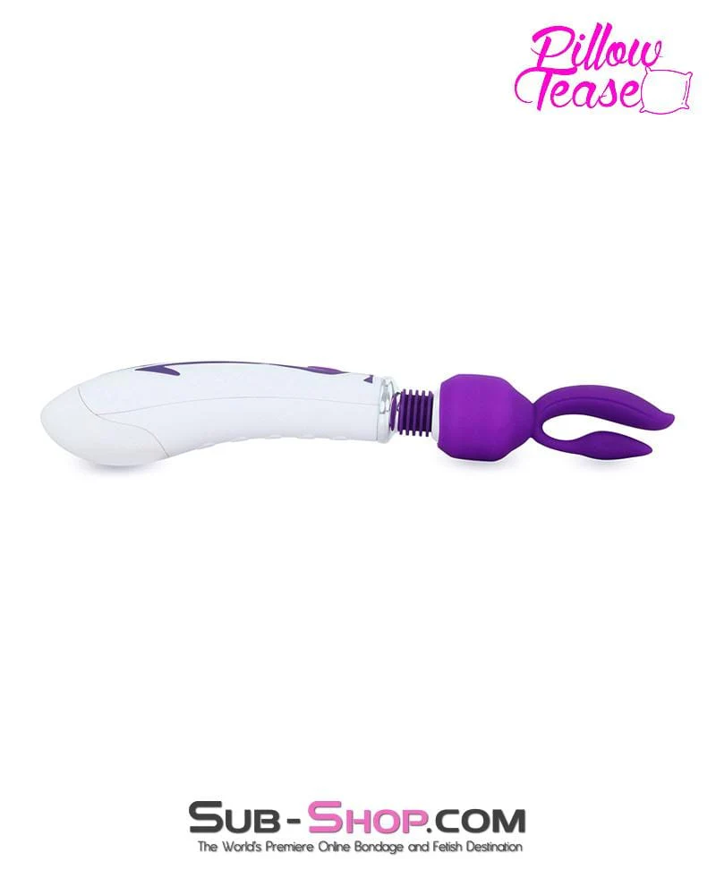 0475E Purple Mini Wand Clit Tickler Tip Attachment - LAST CHANCE - Final Closeout! - Image 5