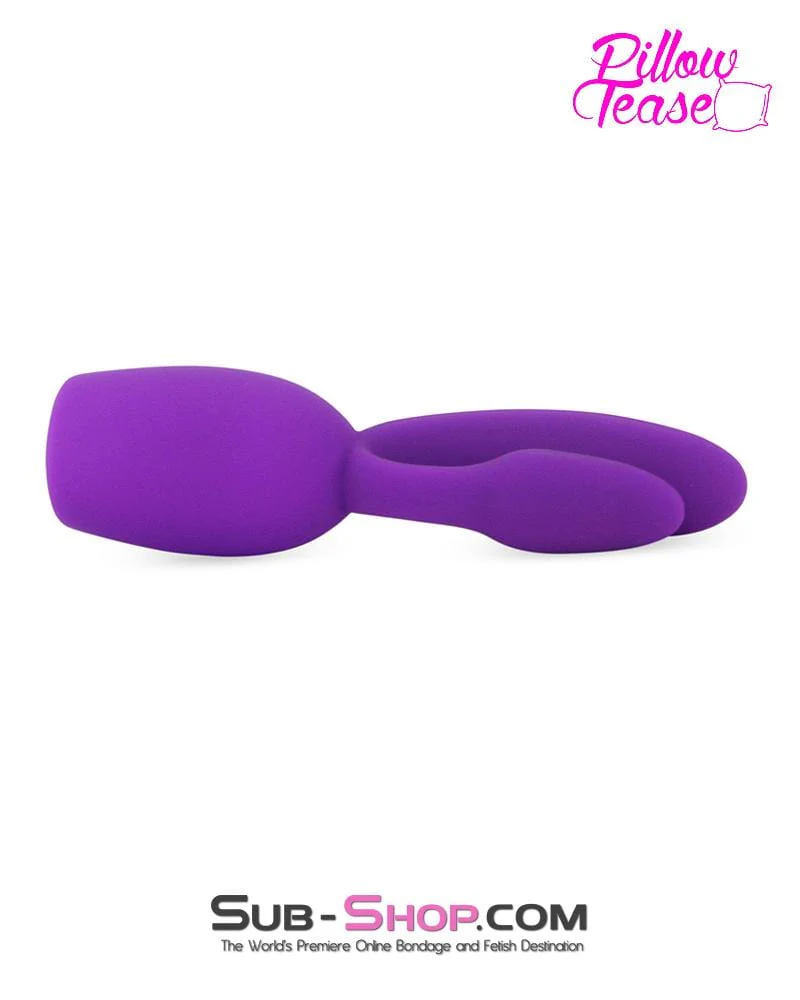 0475E Purple Mini Wand Clit Tickler Tip Attachment - LAST CHANCE - Final Closeout! - Image 7