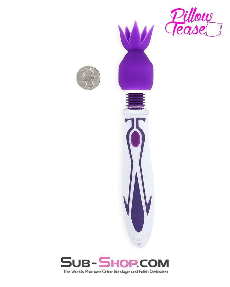 0487E Purple Mini Wand Flower Tickler Tip Attachment 🔥 FINAL CLEARANCE – Last Chance! - Image 4