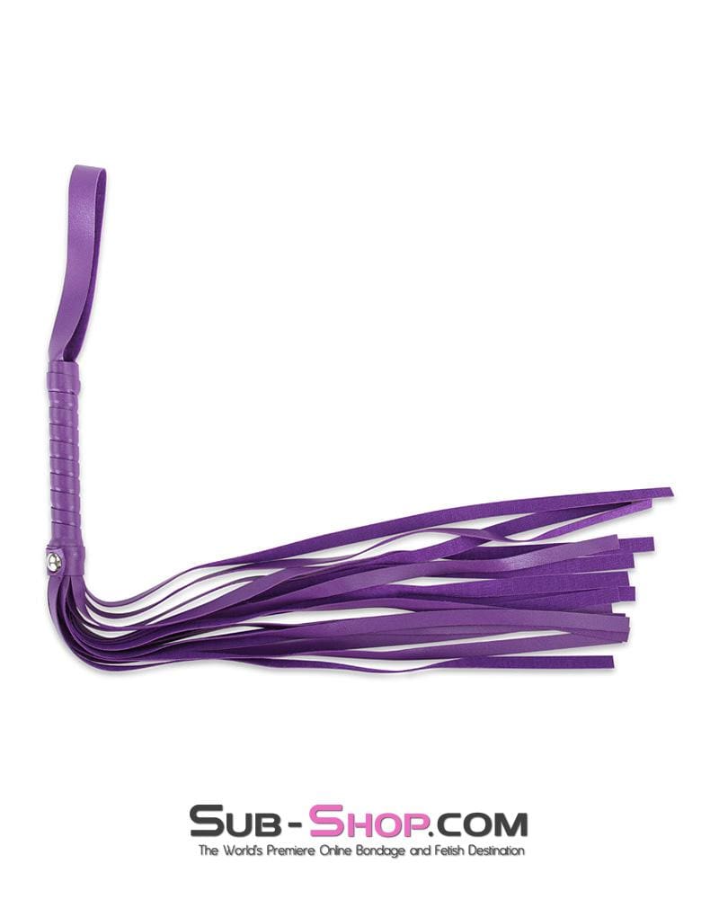 7823MQ Purple Seduction 17" Flogger - Image 6