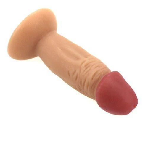 0254M Realistic Penis Butt Plug with Suction Cup Base - Image 5