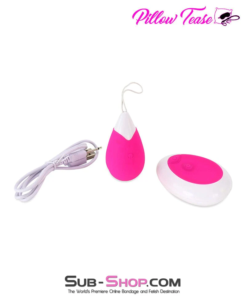 0321M Rechargeable Sweetheart Pink Wireless Vibrating Sex Egg - Image 3