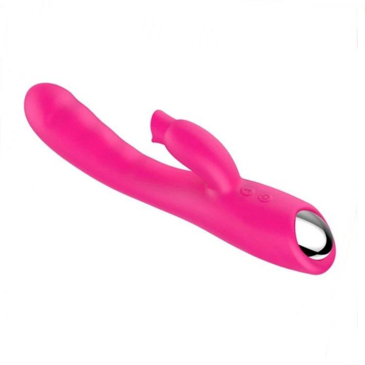 3472M Rechargeable Warming Multi Function Vibrator with Tounge Clitoral Stimulator - Image 4