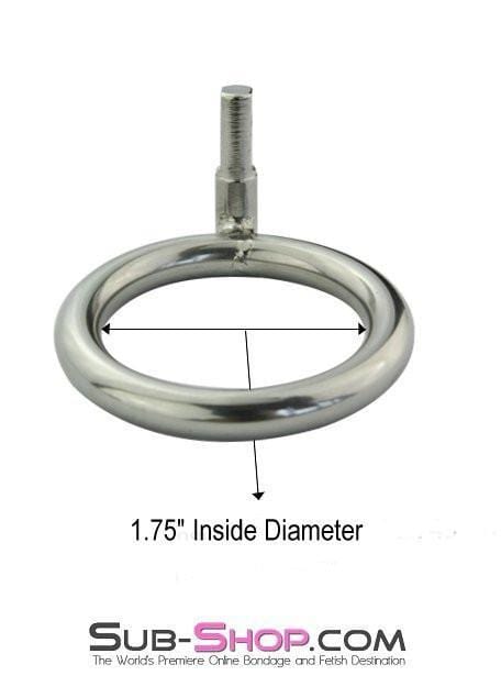 7023AR Replacement Round Style Chastity Cock Ring, 1.75" - LAST CHANCE - Final Closeout!