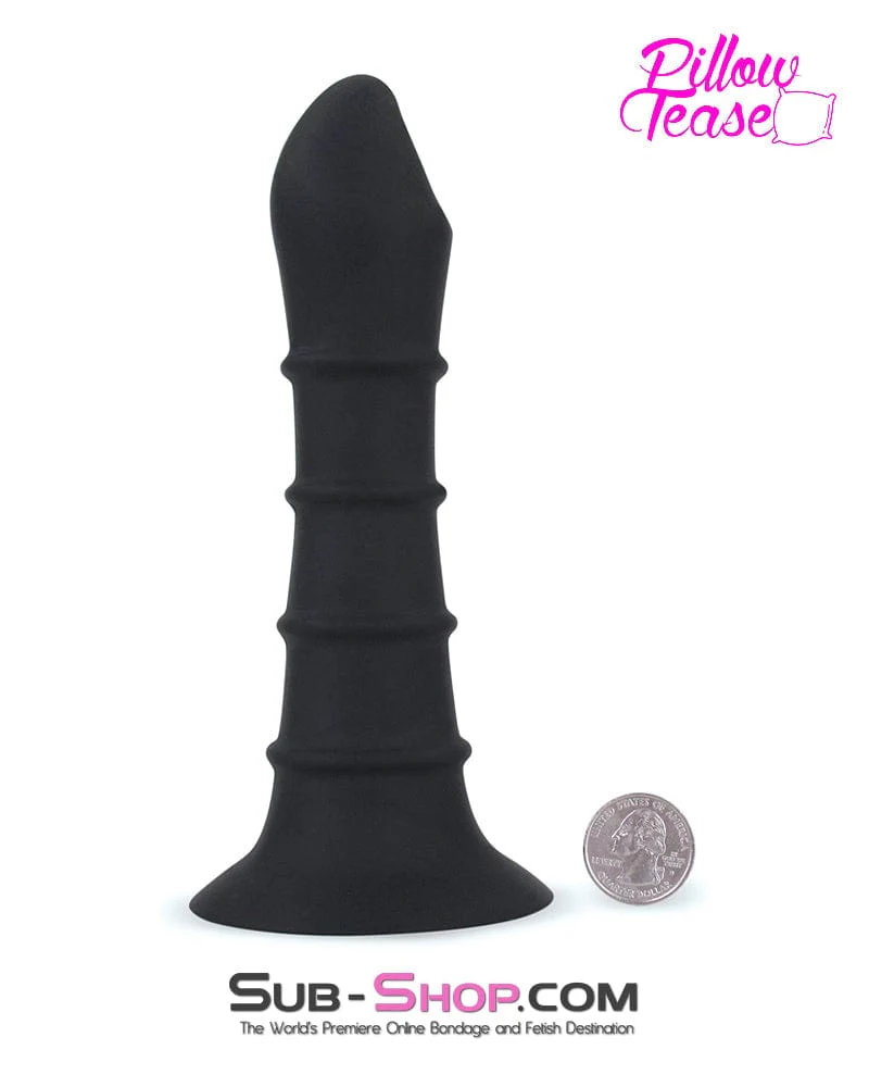 8807M      Rippled Dildo Silicone Dildo Suction Cup Base 🔥 FINAL CLEARANCE – Last Chance! - Image 4
