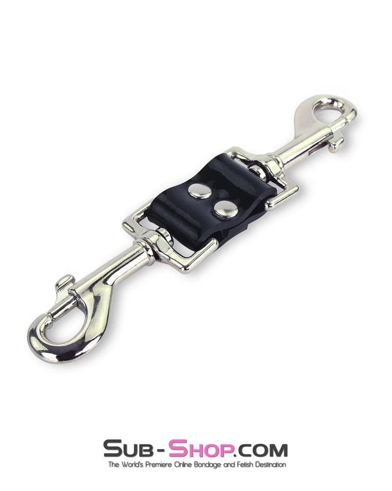 0216A Rubber Cuff Link Bondage Snap Hook Connector - Image 2