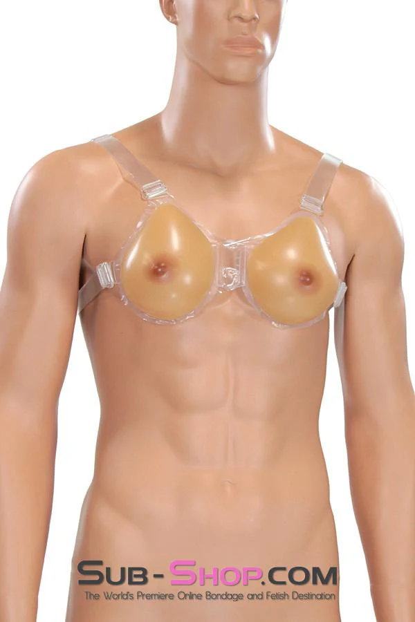 9842RS      Selena Real Feel Silicone Breast Forms with Nipples, A Cup - Image 8
