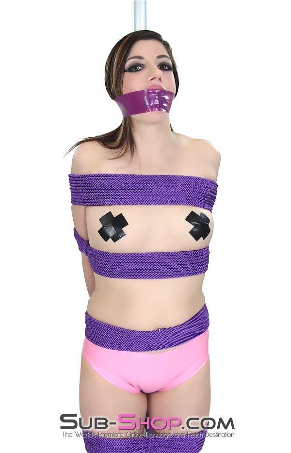 2783M-SIS Sissy BDSM Royal Purple Soft Twisted Bondage Rope, 32 ft. - Image 8