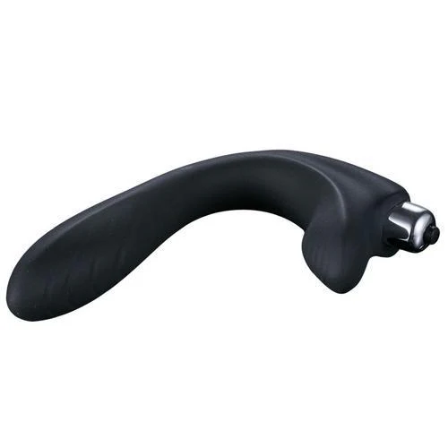 9928M      Soft Black Silicone Anal Prostate Stimulator - LAST CHANCE - Final Closeout! - Image 3
